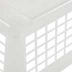 keeeper Storage Basket, Sturdy Plastic (PP), 2.8 l, 25 x 17 x 10 cm, Fred, Transparent-Natural