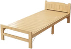 Camping Bed Folding Bed, Single Nap, Household Simple Solid Wood, Office Double Small Folding Bed(Medium)