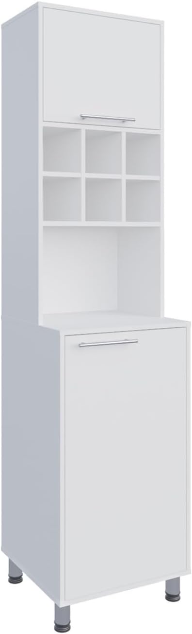 Kitchen Pantry, 2 Doors, 4 Legs, 8 Shelves ﻿