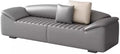 Modern Bed End Stool for Bedroom Living Room Bedside Long Bench Cloakroom Sofa Minimalist Couch Entryway(Dark Gray,Small)