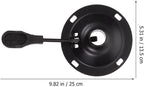 Chair Swivel Tilt Control Mechanism Heavy Duty Round Base Plate for Office Chairs Art Design for Enhanced Comfort and Durability