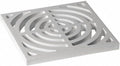 Oatey 42753 Full Top Grate for Floor Sink, 9" x 9", White