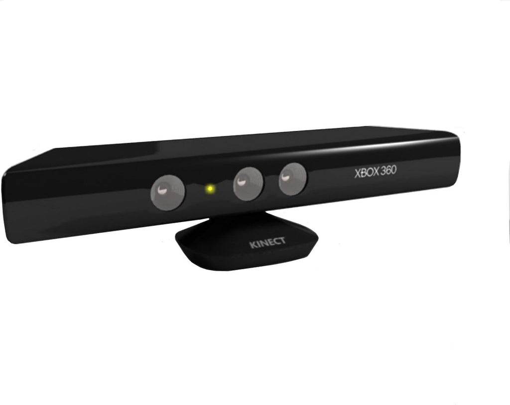 XBOX 360 Microsoft Kinect Sensor Bar Only Black 1414 Wired Motion Sensor Camera (Renewed)