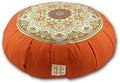Zafu Statics Meditation Cushion, Toile Mocha