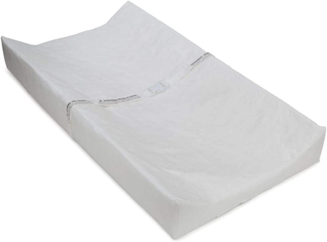 Delta Children Nest Crib 6-Piece Baby Nursery Furniture Set–Includes: Convertible Crib, Dresser, Changing Top, Mattress, Fitted Sheets & Changing Pad, Light Sage