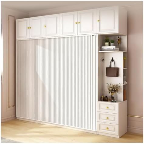 Folded Shutter Cabinet Door Roll Up Doors Waterproof Accordion Tambour for Kitchen, RV, Motorhome, Office, Hotel(50x50 cm)