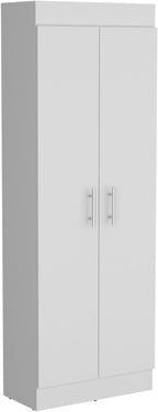 Nepal Pantry Cabinet, Space-Efficient 2-Door Design for Organized Kitchen Storage