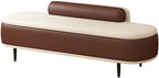 Modern Bedroom Bedside Bench Light Luxury Shoe Entrance Long Entry Cloakroom Sofa Entryway(Coffee,Medium)