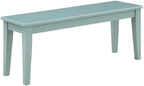Boraam Colorado Shaker Backless Wood Bench - Aspen Valley