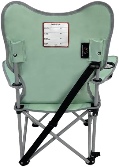 MOUNTAIN SUMMIT GEAR Kids Camping Chair - Foldable Camp Chair with Carrying Strap for Outdoor Recreation, Sports, Camping and Fishing (by Caddis Sports) (1, Koala)