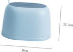 PRETYZOOM Bathroom Bench Skid-Resistant Design Plastic Portable Stool for Boys and Girls and Adults Easy Storage