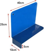 Heavy Duty Metal Shelf Dividers, Cold Rolled Steel Partition with Rounded Edges for Home, Office, Warehouse Organization