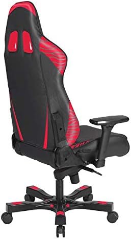 Clutch Chairz Throttle Series Pewdiepie Edition Gaming Chair - Premium Ergonomic Design, Lumbar and Head Support Pillows - Black/Red