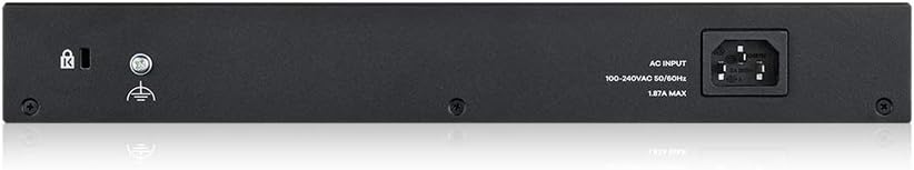 Zyxel GS1900-24EP - Commutateur - Intelligent - 24 x 10/100/1000 (12 PoE) - Montable sur Rack, Fixation murale - PoE (130 W)