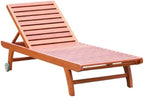 Patio Benches for Outdoors Outdoor Solid Wood Lounge Bed, Scenic Seaside Pool, Hotel Courtyard Garden, Beach Vacation Chair Garden Benches for Outdoors