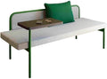 Patio Benches Solid Wood Park Bench Outdoor Sofa, Cast Iron Square Leisure Seat Furniture(200 * 55 * 85cm)