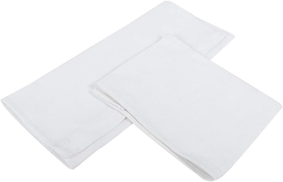 Airshi Furniture Accessories Seat Fabric Canvas Soft Chair Cover Seat Director for Daily Chair (White)