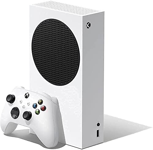 Microsoft Series S 512 GB All-Digital Console (Disc-Free Gaming) with HDMI Cable Controller Bundle | White | Include：Xbox Wireless Controller White, Xbox Series S Console (Renewed)
