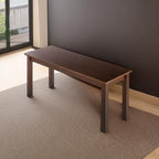 Zinus Juliet Espresso Wood Bench