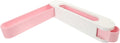 Foldable Pink Shoe Rack Organizer for Shoes and Sandals with Sturdy Rails and Enough Space for 3 Pairs, Wall Mounted Storage Shelf for Doorway or Bathroom