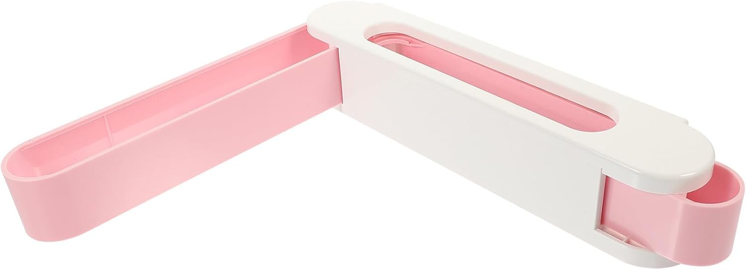 Wall Mounted Slippers Storage Rack and Enough Space for 1 or 3 Pairs of Shoes with Sturdy Rails Plastic Folding Shoe Shelf Easy to Clean Pink Slipper for Bathroom and Families