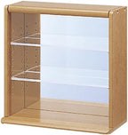 Nakabayashi CCM-N001S Case/Mini Clear Acrylic Shelf Type Brown