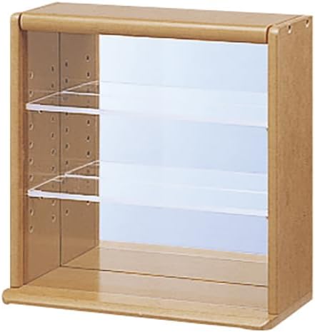 Nakabayashi CCM-N001S Case/Mini Clear Acrylic Shelf Type Brown