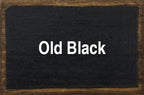 Sawdust City Wooden Bench 3ft Long (Old Black)