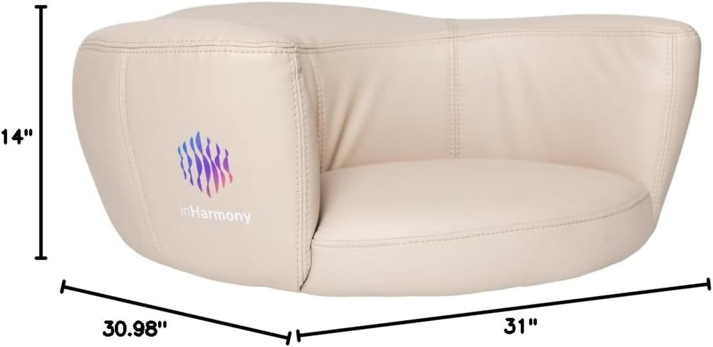 inHarmony Meditation Cushion - Upgrade Your Experience w/Vibroacoustic Therapy (VAT); Sound and Vibration Increase Focus, Mental Clarity, Reduce Anxiety and Stress