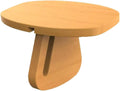 Gralara Wooden Mindfulness Stool Wood Finish Meditation Stool Two-Piece Seating Furniture for Balance Training