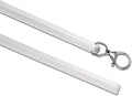 2 Pack 36 Inch Universal Drapery Pull Rod Invisible Clear Curtain Wand for Easier Opening and Back (Acrylic, 36")