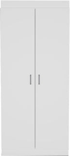 Pantry Double Door Cabinet, Storage Locker with Five Shelves,Three Interior Door Shelves,for Kitchen Home