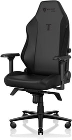 Secretlab Titan Evo Black Gaming Chair - Reclining, Ergonomic & Comfortable Computer Chair with 4D Armrests, Magnetic Head Pillow & 4-Way Lumbar Support - Black - Leatherette