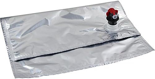 UP100 5 Pieces BIB Bag in Box Bags for Homebrew Storing Wine Juice Water and More Easily Bottle, Dispense & Store Your Wines, Coffees, Cocktails and More! - Great for Home Winemakers