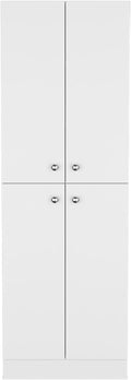 Pantry Cabinet Coahoma, Kitchen, White