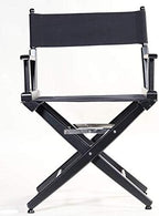 Filmcraft Short Black Frame Director Chairs (Black Frame/Black Canvas)