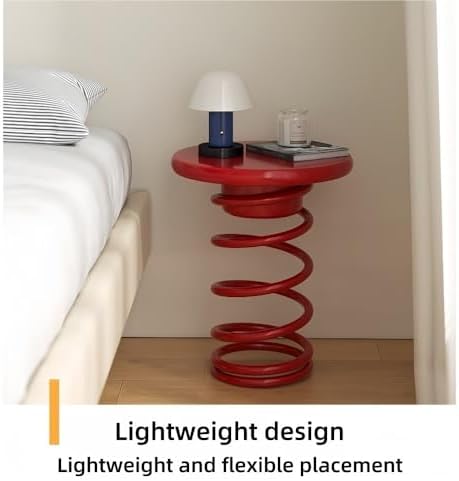 Stool Side Table - Minimalist Accent Ottoman for Small Spaces - Versatile Shoe Bench for Living Room and Entryway