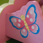 Funnel The Fairy Girls Wooden Standing Mirror
