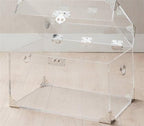 Ciao Bella Acrylic Trunk - Silver Plated