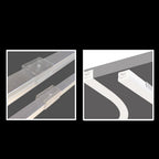 Pack of 100 Silicone Neon Mounting Clips Holder LED Strip Clips Bracket Support Fixing Clamps Accessories for 5-6mm Light