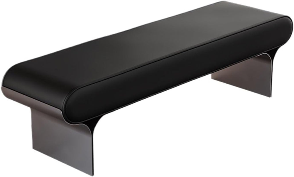 Modern Upholstered Bed end Stool Bedroom Home Use Bedside Dressing Room Wooden Shoe Changing Entryway(Small)