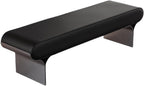 Modern Upholstered Bed end Stool Bedroom Home Use Bedside Dressing Room Wooden Shoe Changing Entryway(Large)
