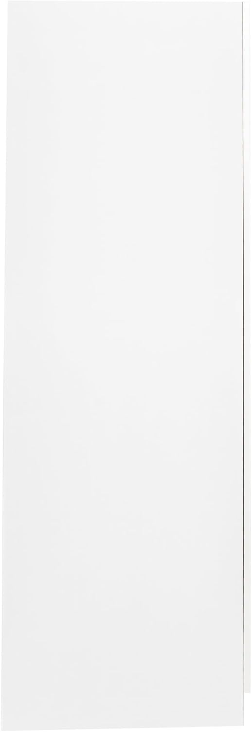 Kitchen Cabinet Tall Food Pantry with Door Shelves, Farmhouse Pantry Cabinet 5 Tier Food Cupboard for Dining Room Laundry, White