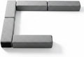 Star Brand Under Sofa Blocker, High-Density Foam Gap Bumper for Furniture, Heavy-Duty Couch Underneath Filler, Modular Sectional Sofa Accessory