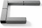 Star Brand Under Sofa Blocker, High-Density Foam Gap Bumper for Furniture, Heavy-Duty Couch Underneath Filler, Modular Sectional Sofa Accessory