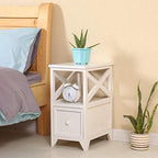 Children's Mini Bedside Table Solid Wood Small Simple Storage Cabinet Narrow Bedside Small Cabinet Width