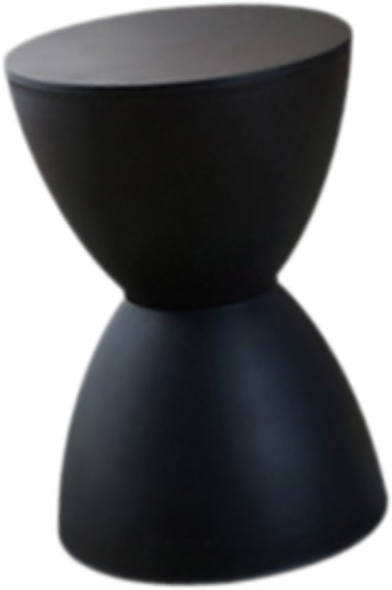 Ottoman Foot Stool Children Chair for Playroom Apartment Bedroom Doorway, Black