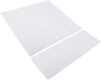 Zerone 1 Set Directors Chair Replacement, Director Chair Coers Chair Replacement Cloth Home Supplies Furniture Accessories, Director Chair Replacement for Home Director Chair (White)