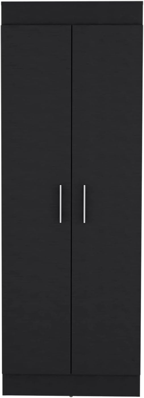 Nepal Pantry Cabinet, Space-Efficient 2-Door Design with Multiple Shelves for Kitchen Organization