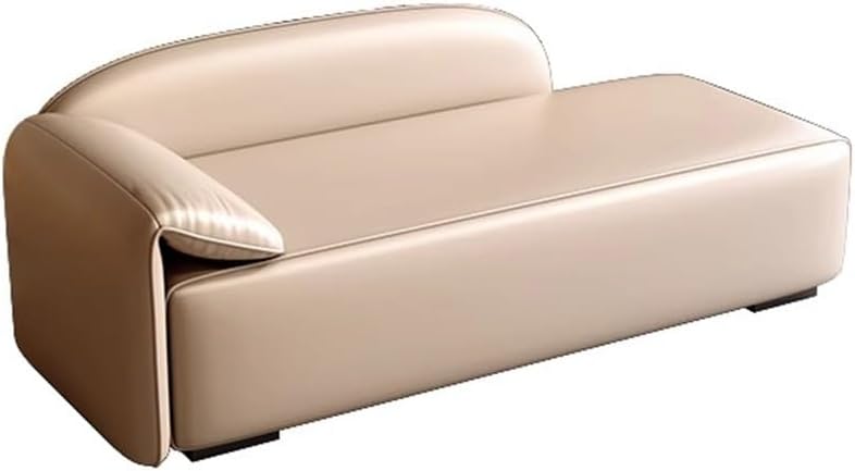 Modern Light Luxury Bedroom Bed End Stool Sofa Nordic Simple Shoe Bench Clothing Store Chaise Longue Entryway(Beige,Small)